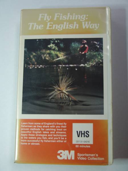 ３Mビデオ　Fly Fishing:The　English　Way　VHS　60Min_画像1