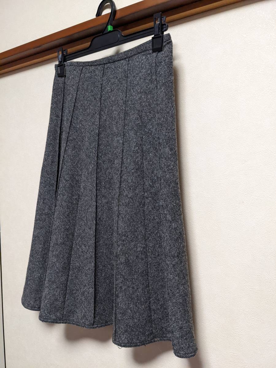 上品　blue de bresse　プリーツスカート　Ｍ_今の季節に適したスカートです