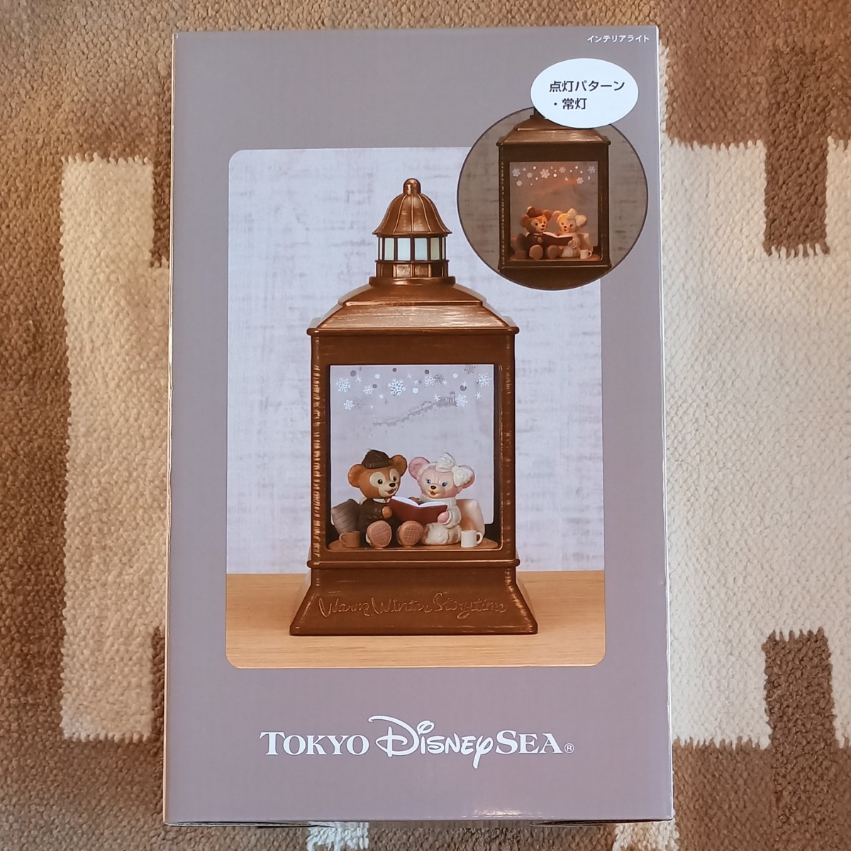 パーク内完売品 TDS ディズニー ダッフィー インテリアライト 照明 ...