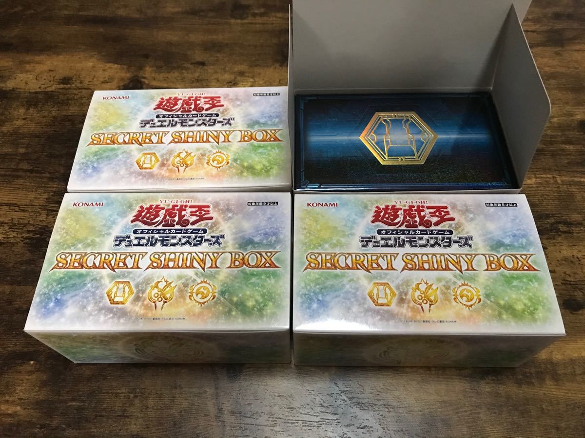 遊戯王SECRET SHINY BOX  閃刀姫1BOX＋新品未開封3BOX