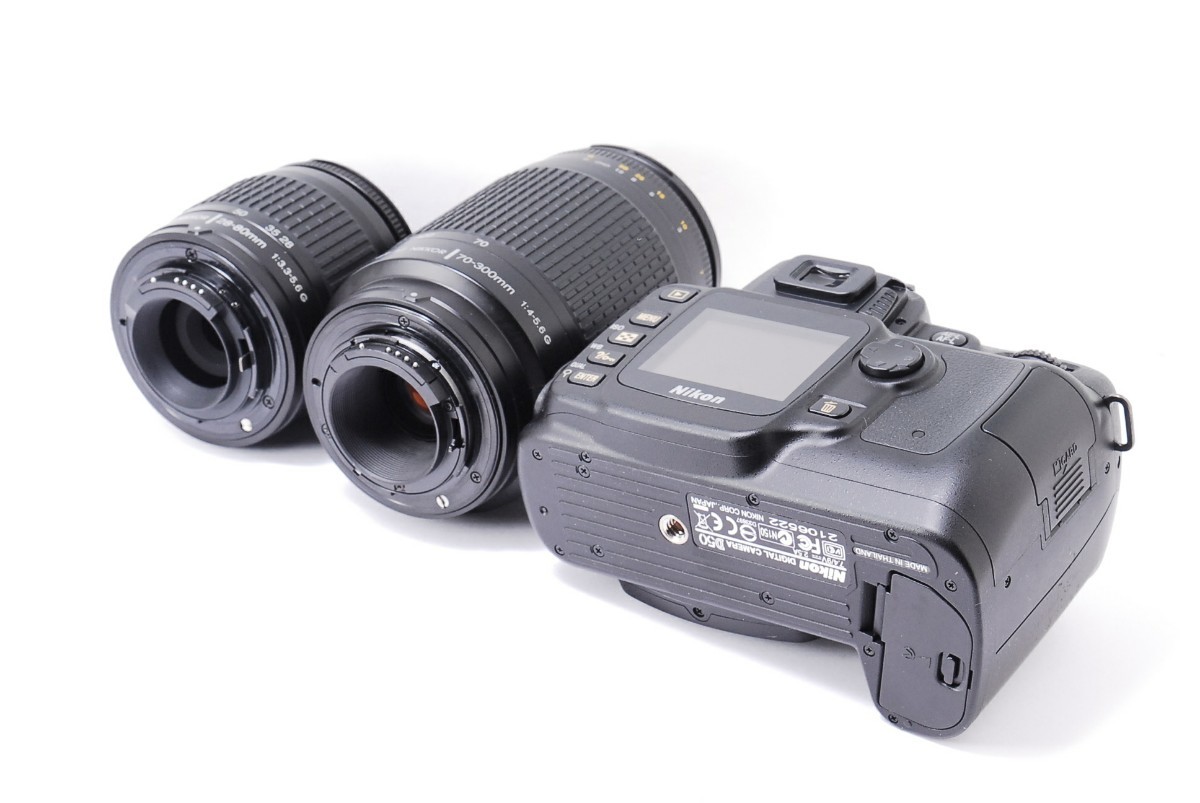 ていますの Nikon - ❤️遠くまで撮影❤望遠レンズ付き ❤Nikon D40x ...
