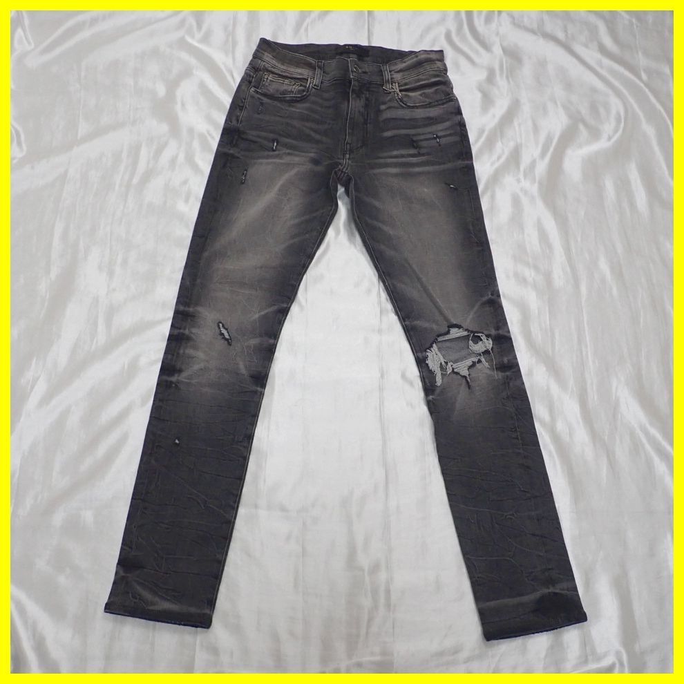 ☆美品 AMIRI/アミリ バイカーストレッチ スキニーデニムパンツ
