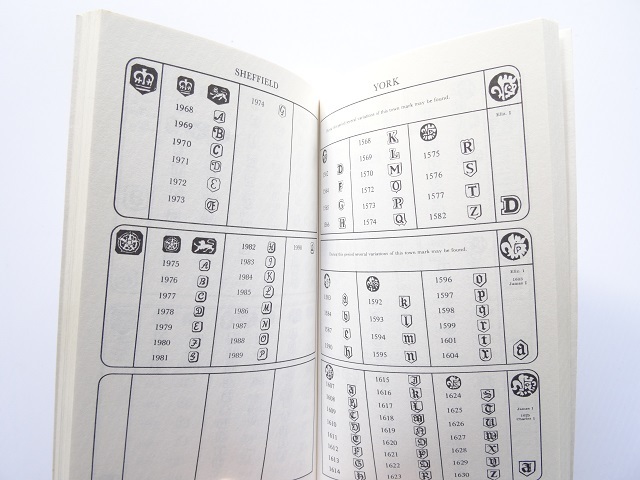 1950円 【オープニング 洋書 銀製品 ホールマーク資料集 本 シルバー