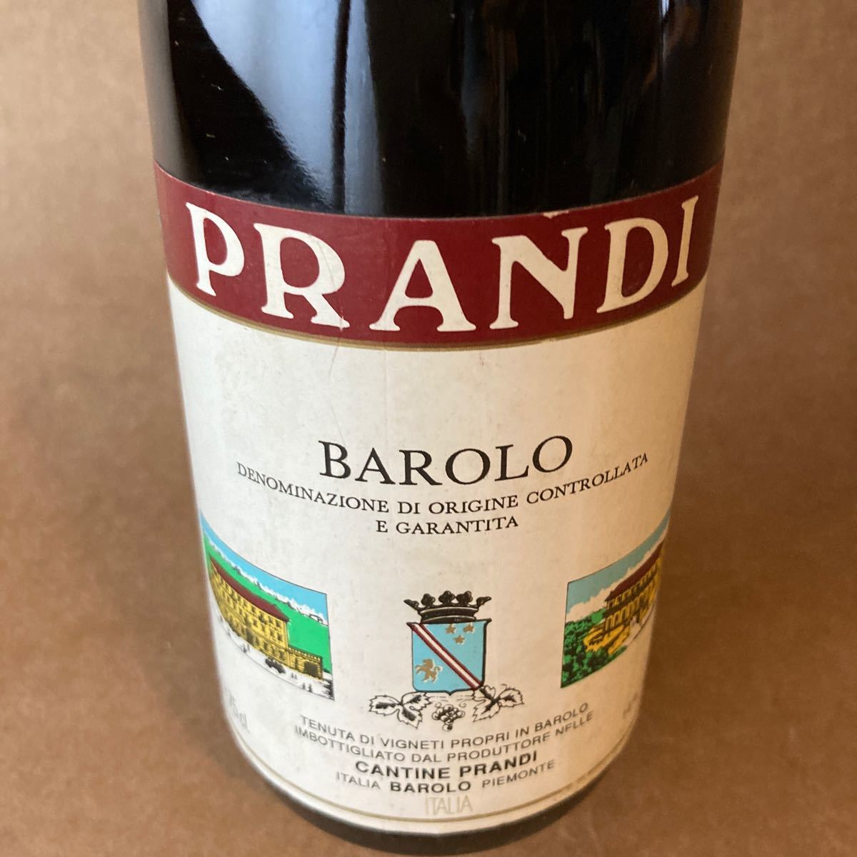 1990年 ヴィンテージワイン バローロ Prandi DOCG - www.branded.net.au