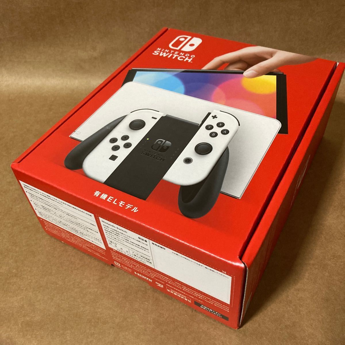 【新品・未使用】Nintendo Switch ニンテンドースイッチ 有機ELモデル ホワイト Switch本体 お菓子