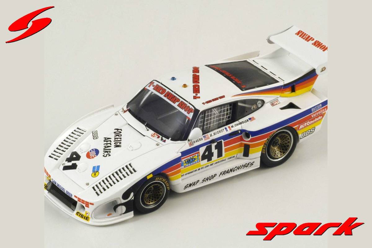 レーシングカー Spark 1/43 Porsche 934 Turbo Beurlys Le Mans'76 #70 Nick Faure - Jean Beurlys - John Goss - レーシングカー レーシングカー Spark 1/43 Porsche 934 Turbo Beurlys Le Mans'76 #70 Nick Faure - Jean Beurlys - John Goss - レーシングカー