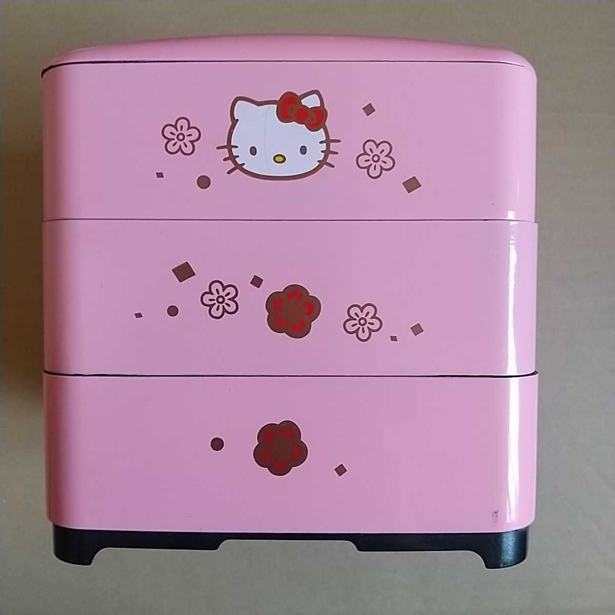 2000 год millenium Hello Kitty многоярусный контейнер 3 уровень 