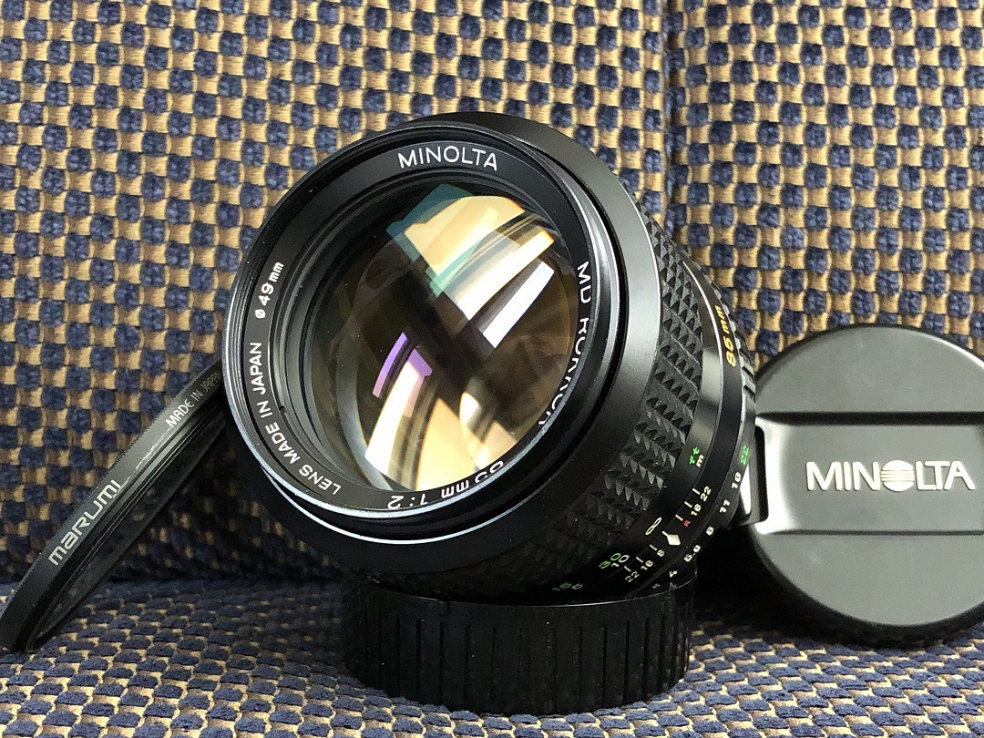 1723o 極上!美品! Minolta MD Rokkor 85mm F2 ミノルタ オールドレンズ