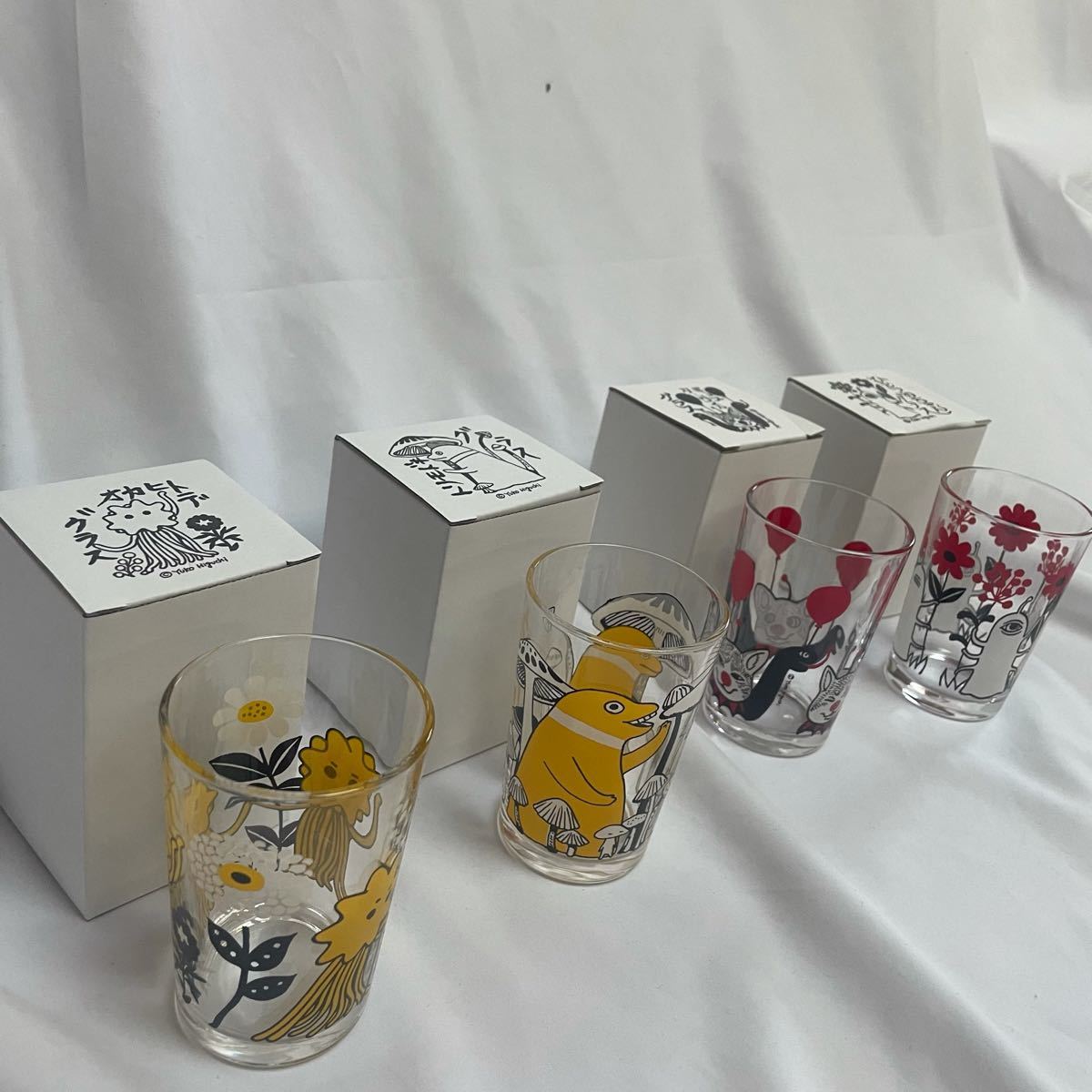 新品 未使用】ヒグチユウコ展 CIRCUS サーカス 限定 グラス 新品 未使用】ヒグチユウコ展 CIRCUS サーカス 限定 グラス