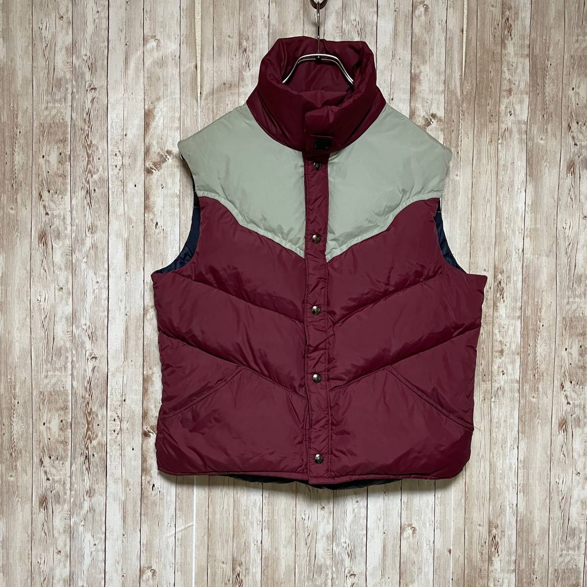 70s 80s Vintage William Barry ダウンベスト