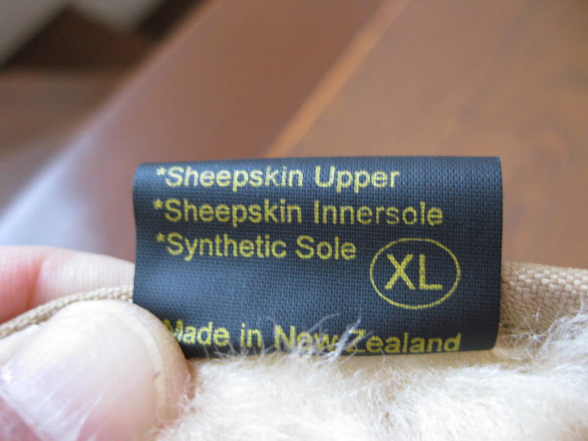美品 90s Golden Fleece ゴールデンフリース シープスキンブーツ ニュージーランド27.5 28メンズムートンボアスエード防寒ビンテージ当時物_画像8