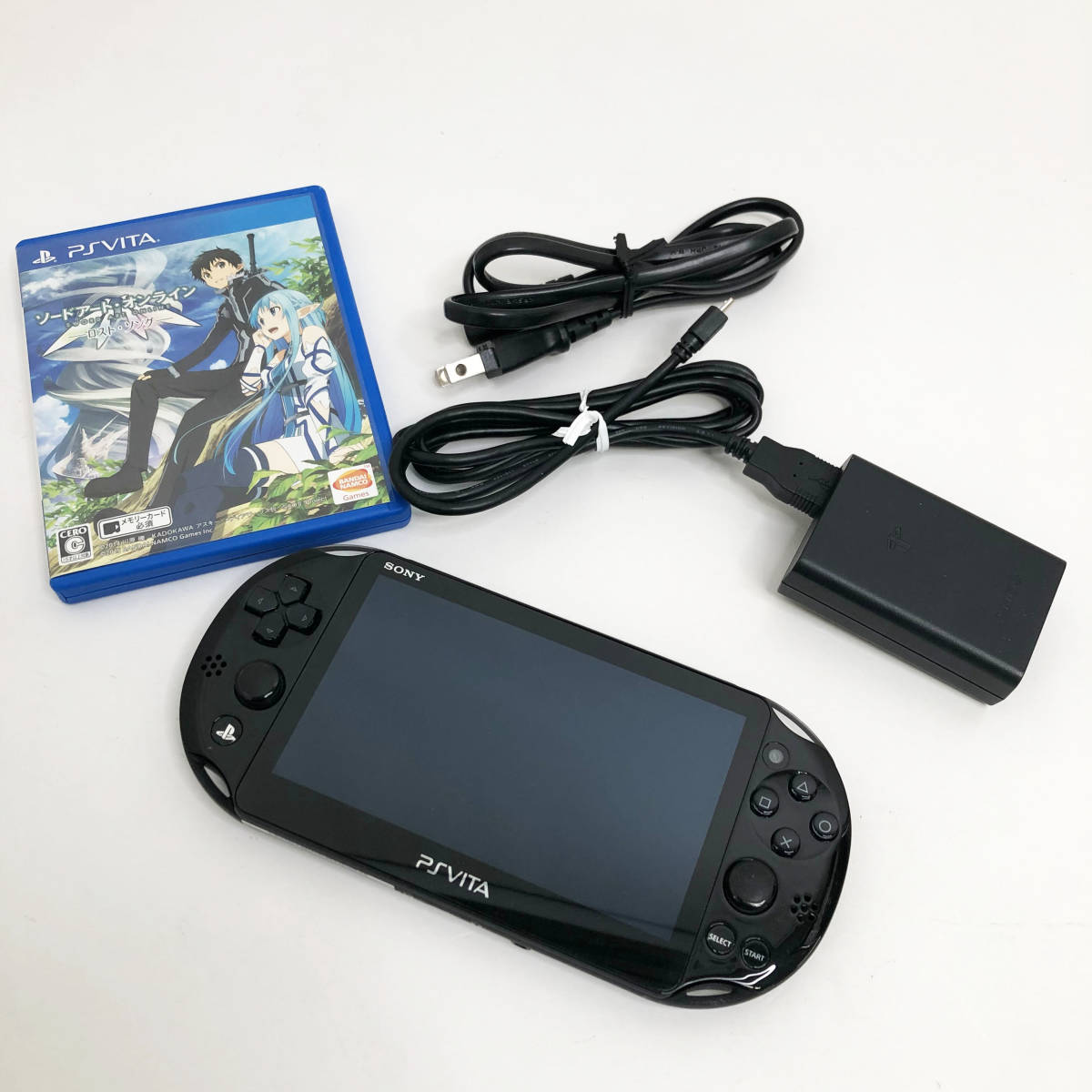 中古美品 SONY PlayStation Vita PCH-2000 ZA11 ブラック 黒 動作良好