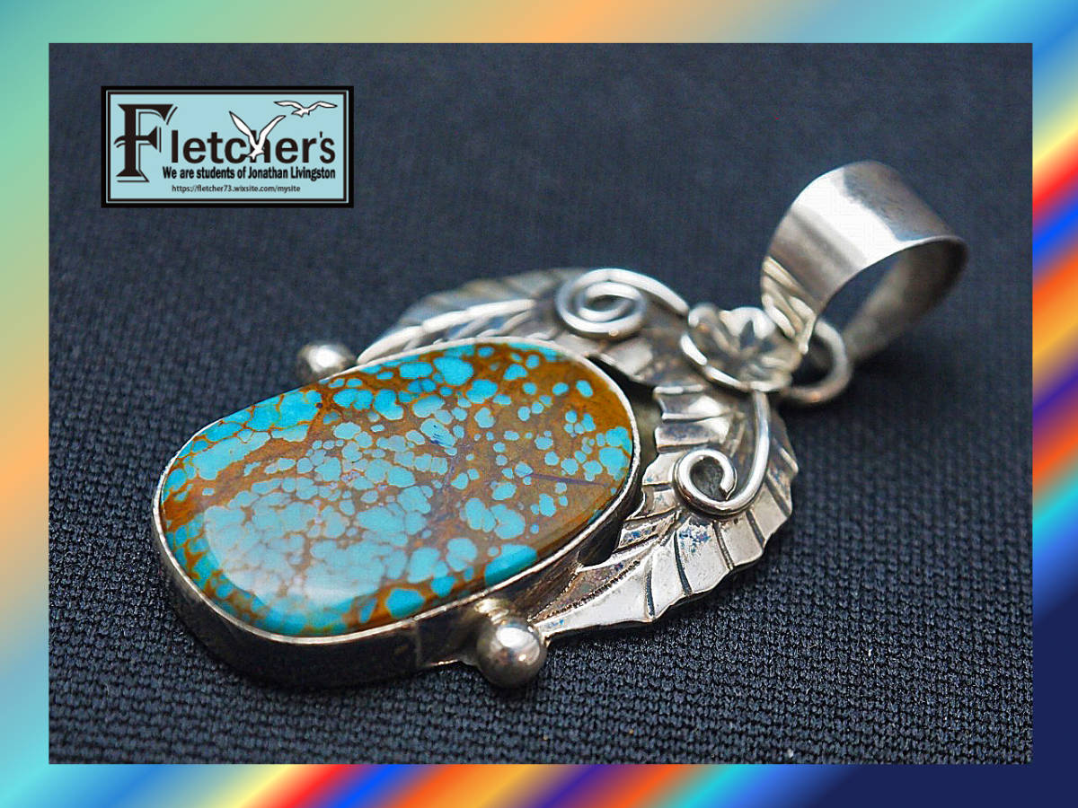 NAVAJO/ナバホ族 Running Bear Shop/ランニングベア RB刻印 STERLING