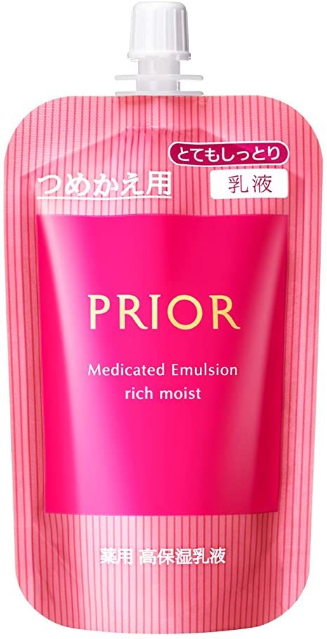  PRIOR プリオール 薬用 高保湿乳液 (とてもしっとり) つめかえ用 100mL