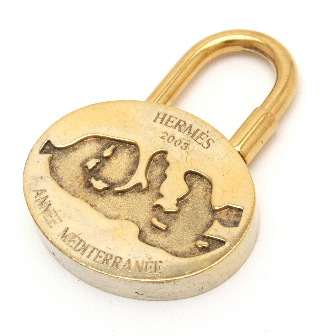 HERMES エルメス カデナ 地中海 ANNNE MEDITERRANEE キーリング