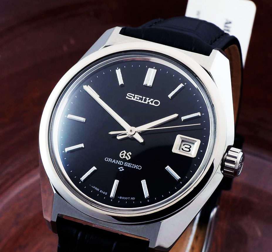 GRAND SEIKO グランド セイコー HI-BEAT 36000 , 6145-8000 Steel