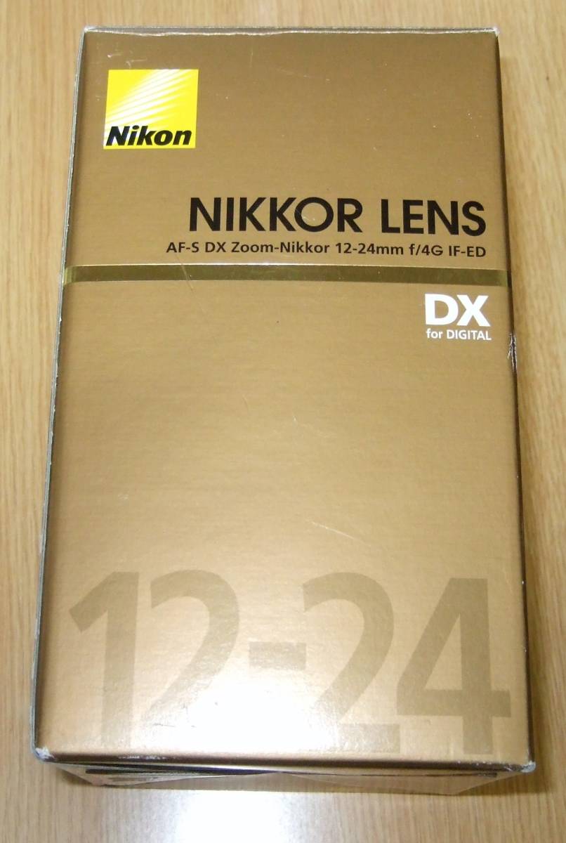 ニコン　Nikon AF-S DX Zoom-Nikkor 12-24mm f/4G IF-ED（未使用品）保証あり