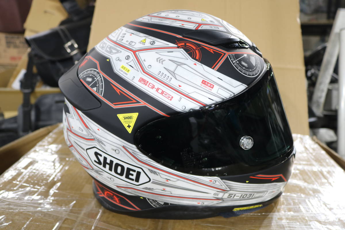 140/限定品　SHOEI　ｚ-7　Z7 VESSEL　ヴェッセル　TC-5　Mサイズ　_画像3