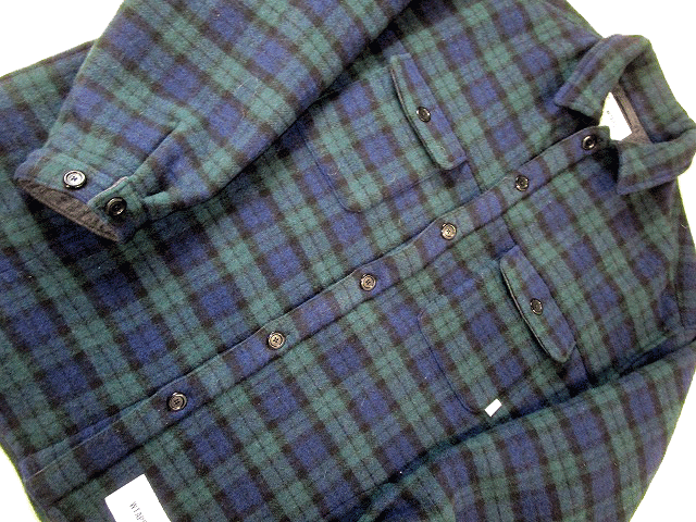 新同 21AW WTAPS ダブルタップス WCPO 02 JACKET GREEN 04 シャツ