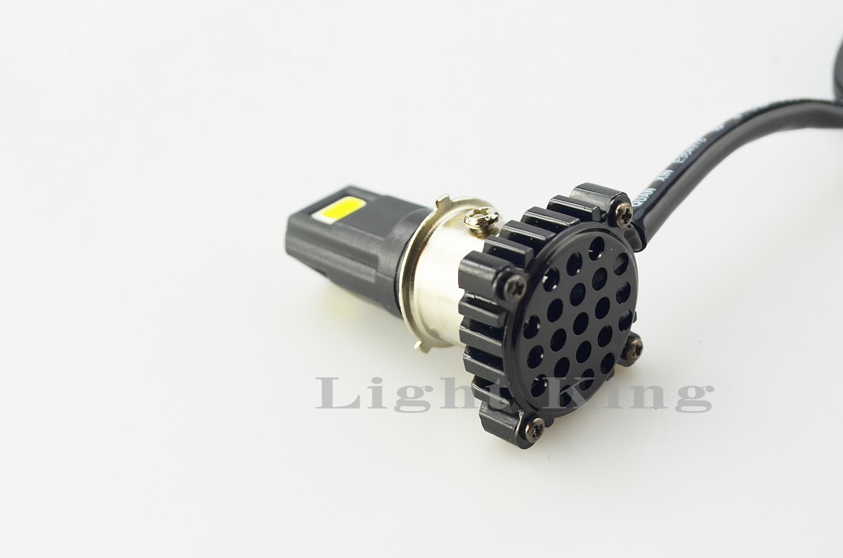 バイク専用 超ミニ型バルブ LED Hi Lo ファンレス 2500LM 3面発光 ヘッドライト H4 PH7 PH8兼用 ジョグアプリオ YS50SタイプII/BW'S100_画像4