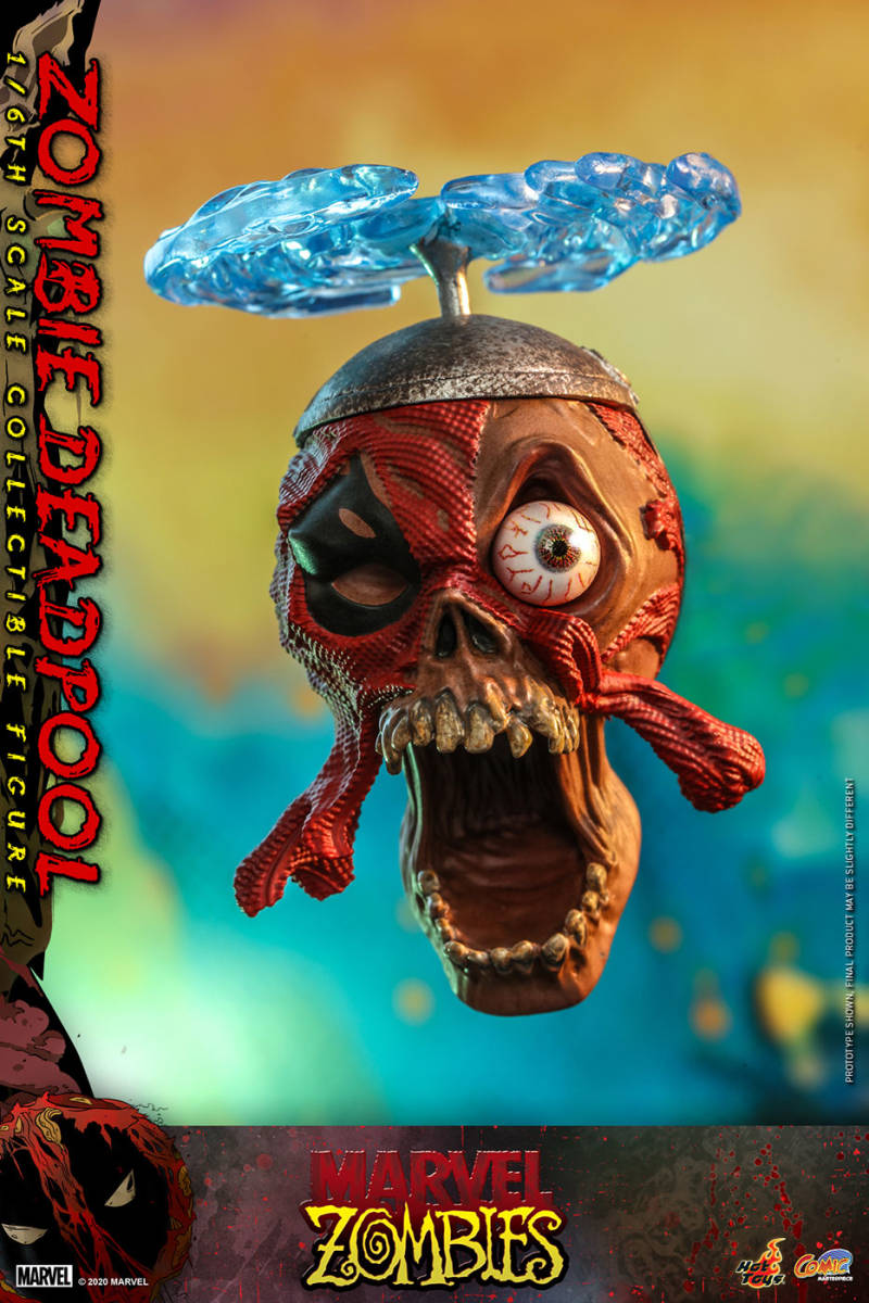 新品未開封 CMS06 ホットトイズ 『マーベル・コミック』「マーベル・ゾンビーズ」 1/6フィギュア　ゾンビ・デッドプール　Zombie Deadpool_画像2
