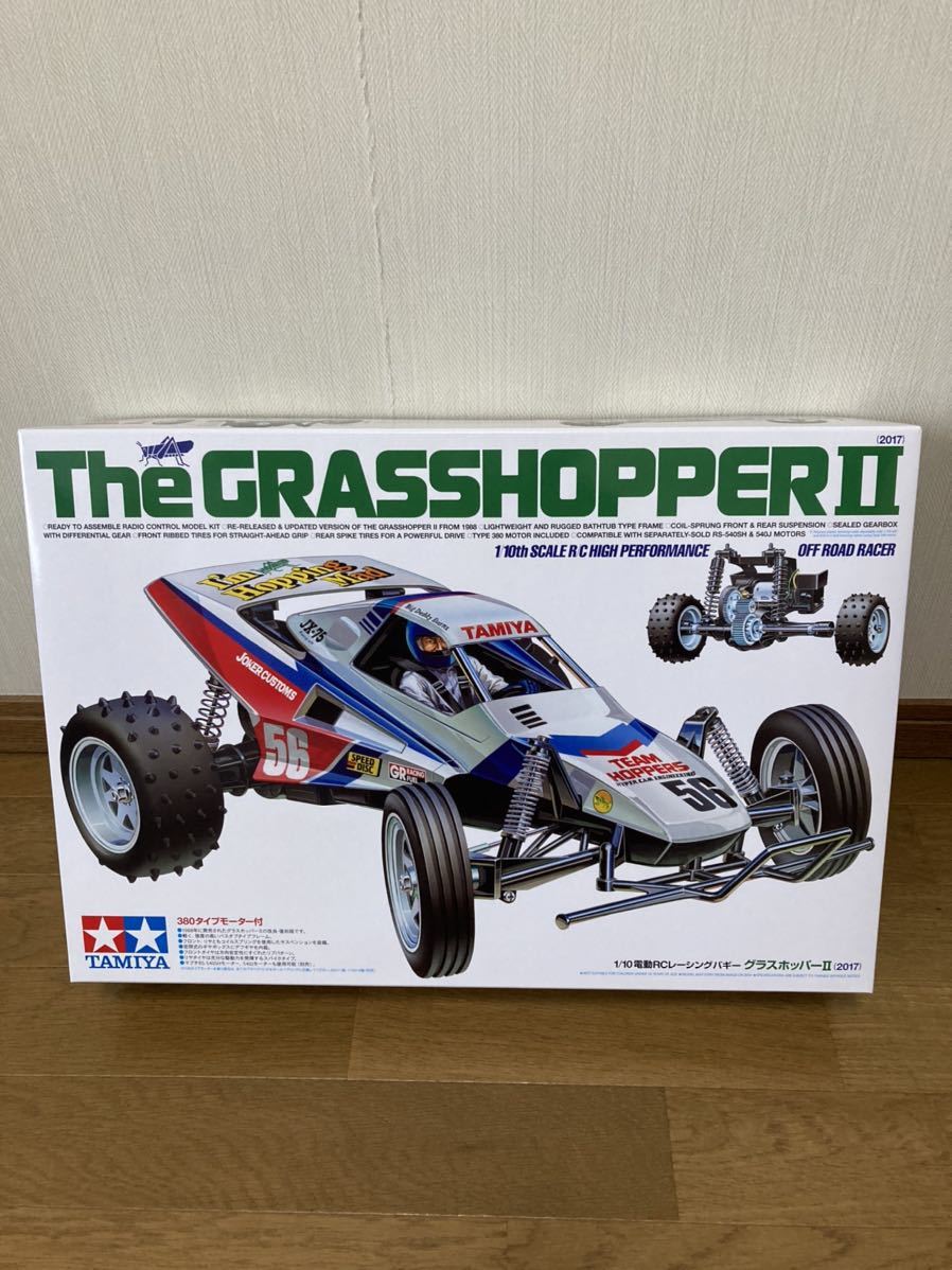 新品未組立 》タミヤ1/10スケール 電動RCレーシングバギー【グラス