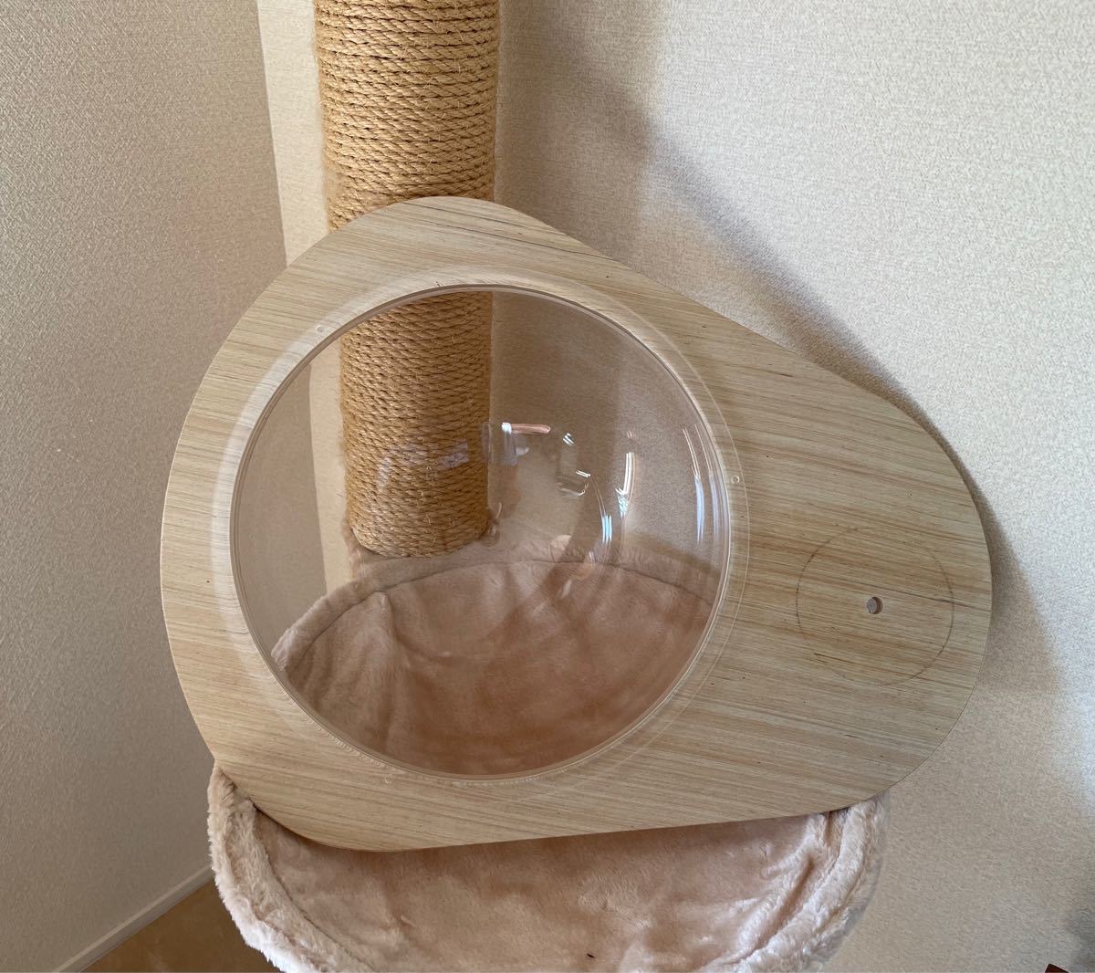 木登りタワー　ハンモック用　宇宙船　キャットタワー　猫