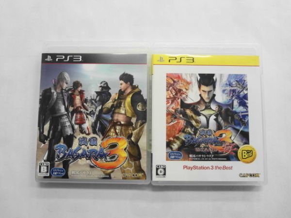 PS34 21-018 ソニー sony プレイステーション3 PS3 プレステ3 戦国BASARA3 宴 セット カプコン 人気 シリーズ ゲーム ソフト_画像1