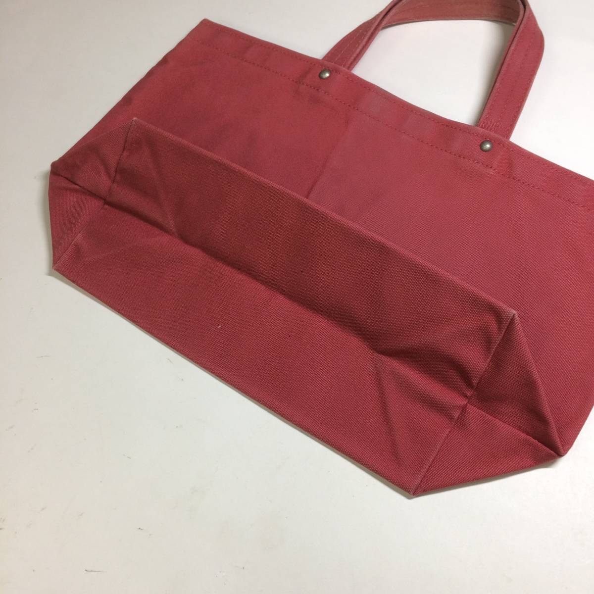  confidence Saburou canvas tote bag red 