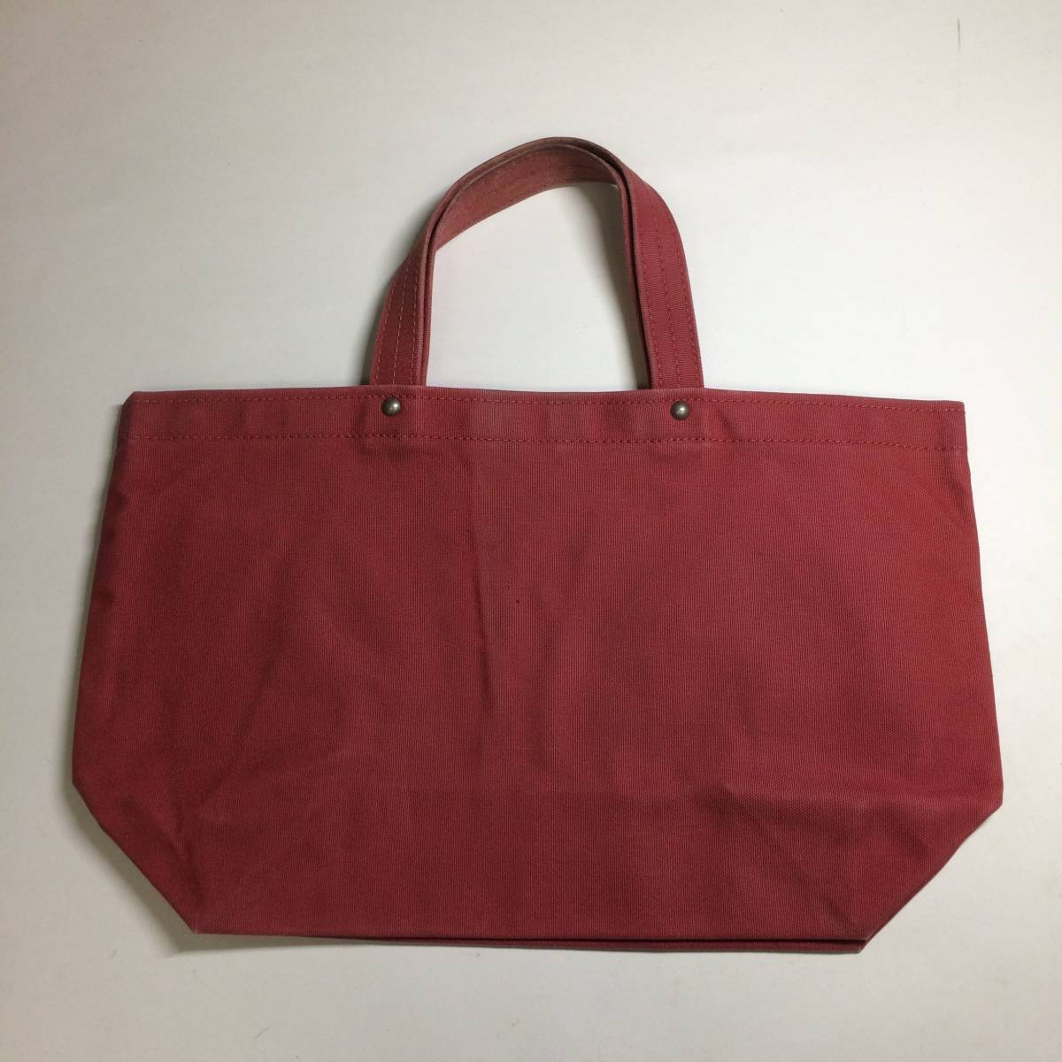  confidence Saburou canvas tote bag red 