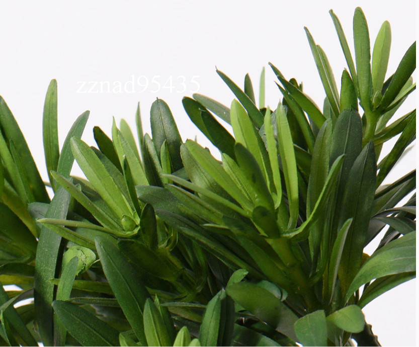 小型 天然木の根 シリカゲル 陶器 人工盆栽 造花 人工観葉植物 人工樹木 フェイクグリーン 玉石 ハンドメイド 管理が簡単 インテリア 3