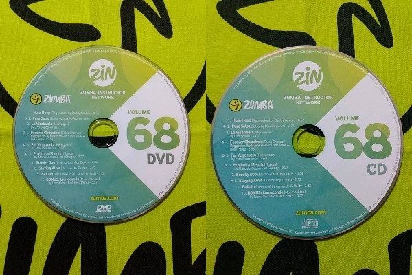 即決 ZUMBA ズンバ ZIN68 CD&DVD インストラクター専用|PayPayフリマ