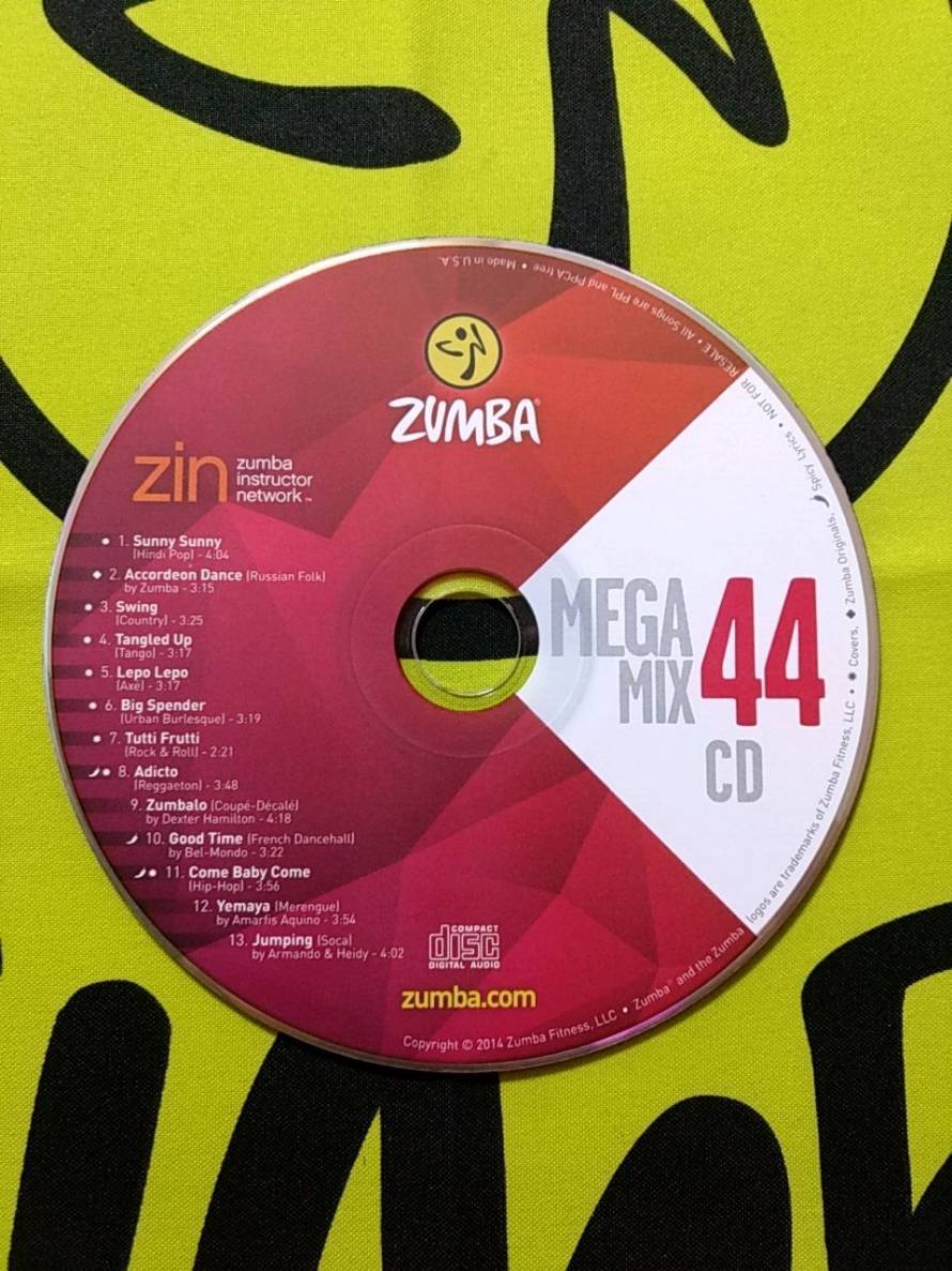 超希少 ZUMBA ズンバ MEGAMIX2 メガミックス2 CD | www.burger-life.com