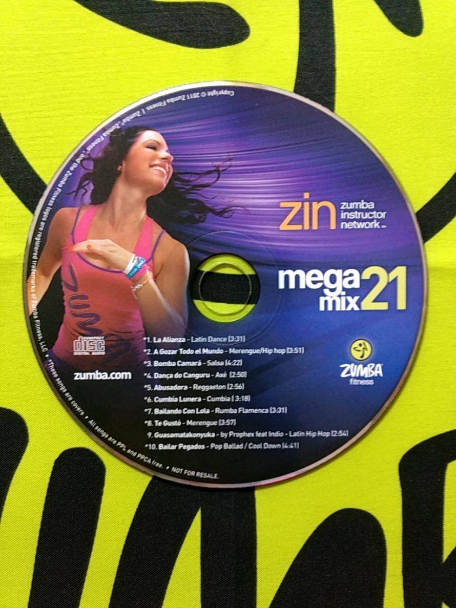 ZUMBA　ズンバ　MEGAMIX21　CD　インストラクター専用_画像1