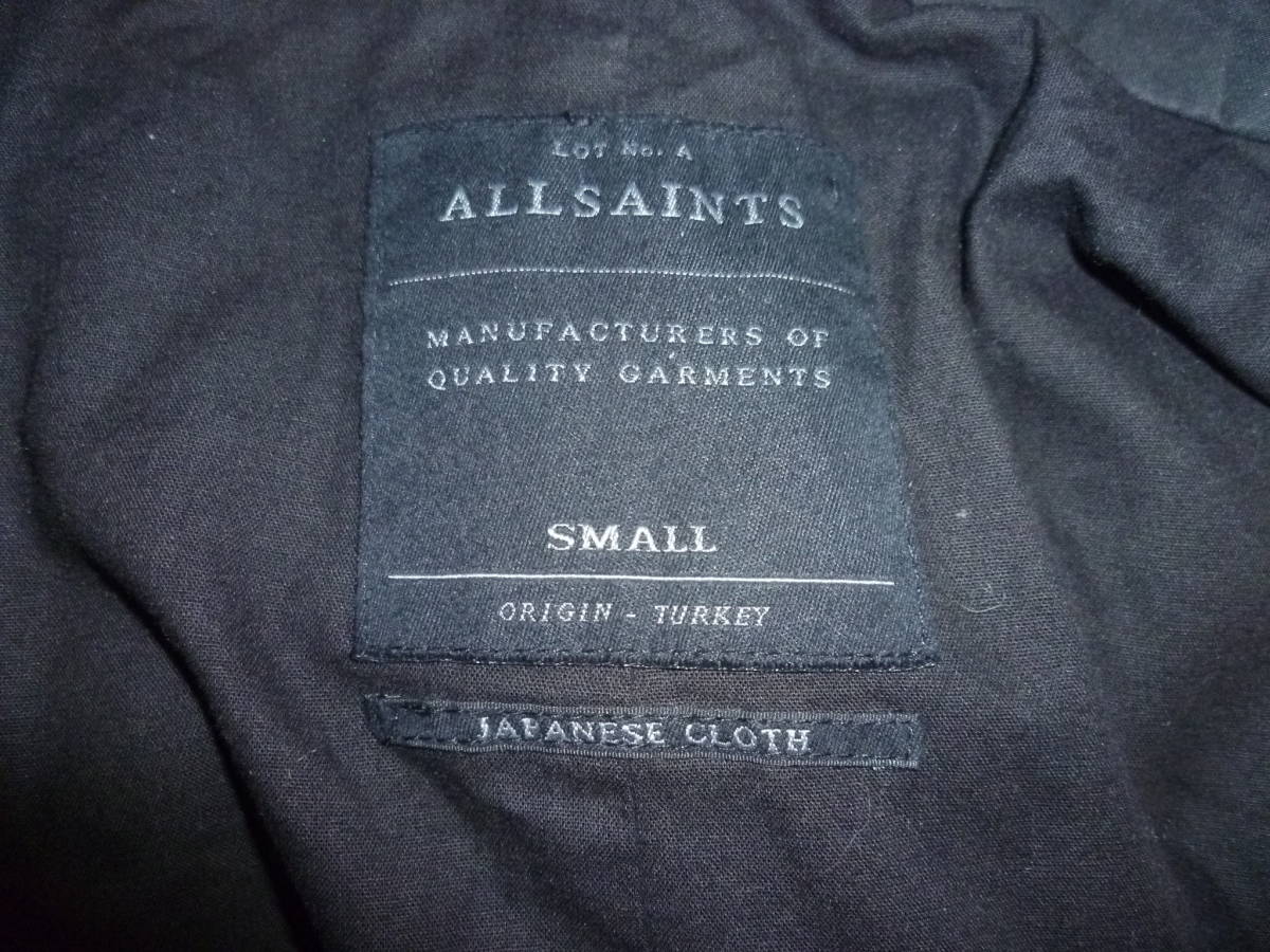 ALL SAINTS モッズコート Nevy_画像5