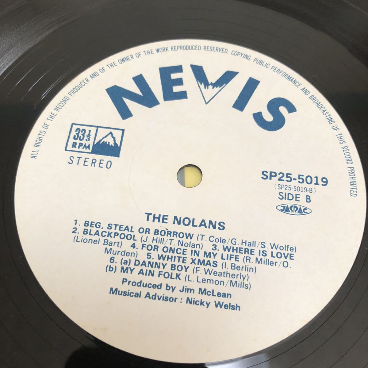 【国内盤帯付】The Nolans ノーランズ スペシャルファースト / LP レコード / SP25-5019 / ライナー有 / 洋楽ポップスディスコ /_画像10