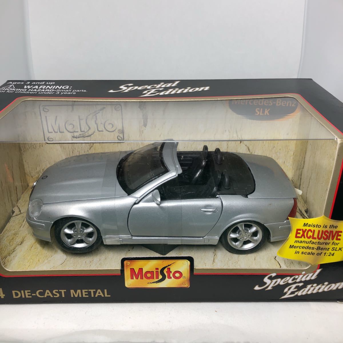 1/24 Maisto Maisto Special Edition#31942 Mercedes Benz SLK metal die-cast final product Mercedes Benz