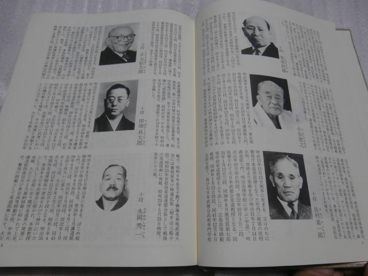 「柔道名鑑 第二号」 発行：柔道名鑑刊行会(工藤雷介) 箱入り、736p、栞紐付き、僅かな経年劣化あり_画像3