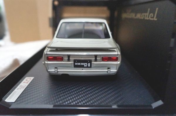 イグニッションモデル 日産 スカイライン 2000 GT-R (KPGC10) 1/18 ミニカー IG_画像4