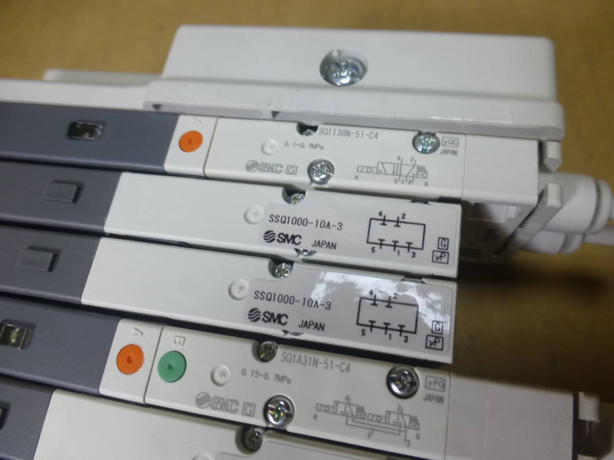 SMC SQ1130N-51-C4,SSQ1000-10A-3 8つ,SQ1A31N-51-C4 2つ(管理番号3739)_画像7