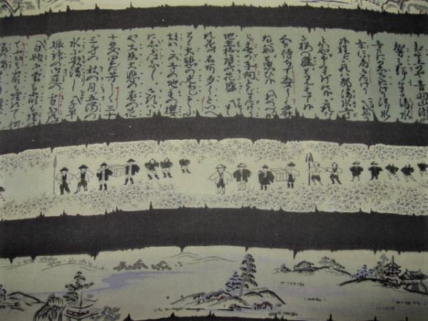 Yahoo!オークション - 男3-39☆大名行列*参勤交代*襖絵*屏風絵*交織