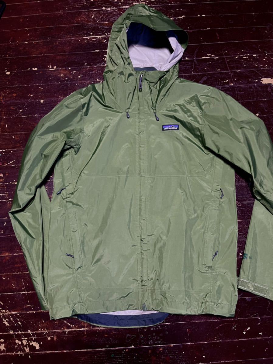 patagonia パタゴニア トレントシェルジャケット　マウンテンパーカー XS カーキ　美品