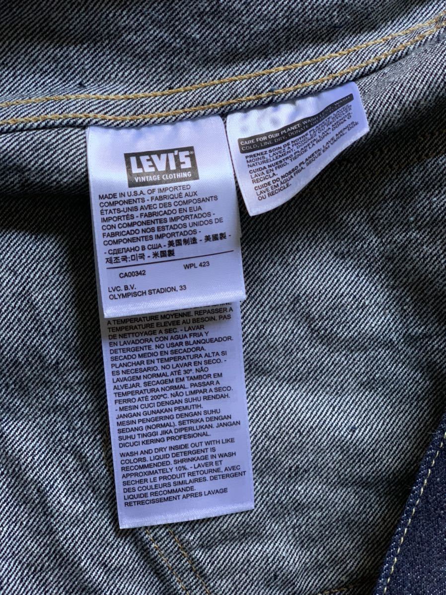 Levi''s リーバイス 507 米国製 デニムジャケット ジージャン w38 2nd Levi''s リーバイス 507 米国製 デニムジャケット ジージャン w38 2nd