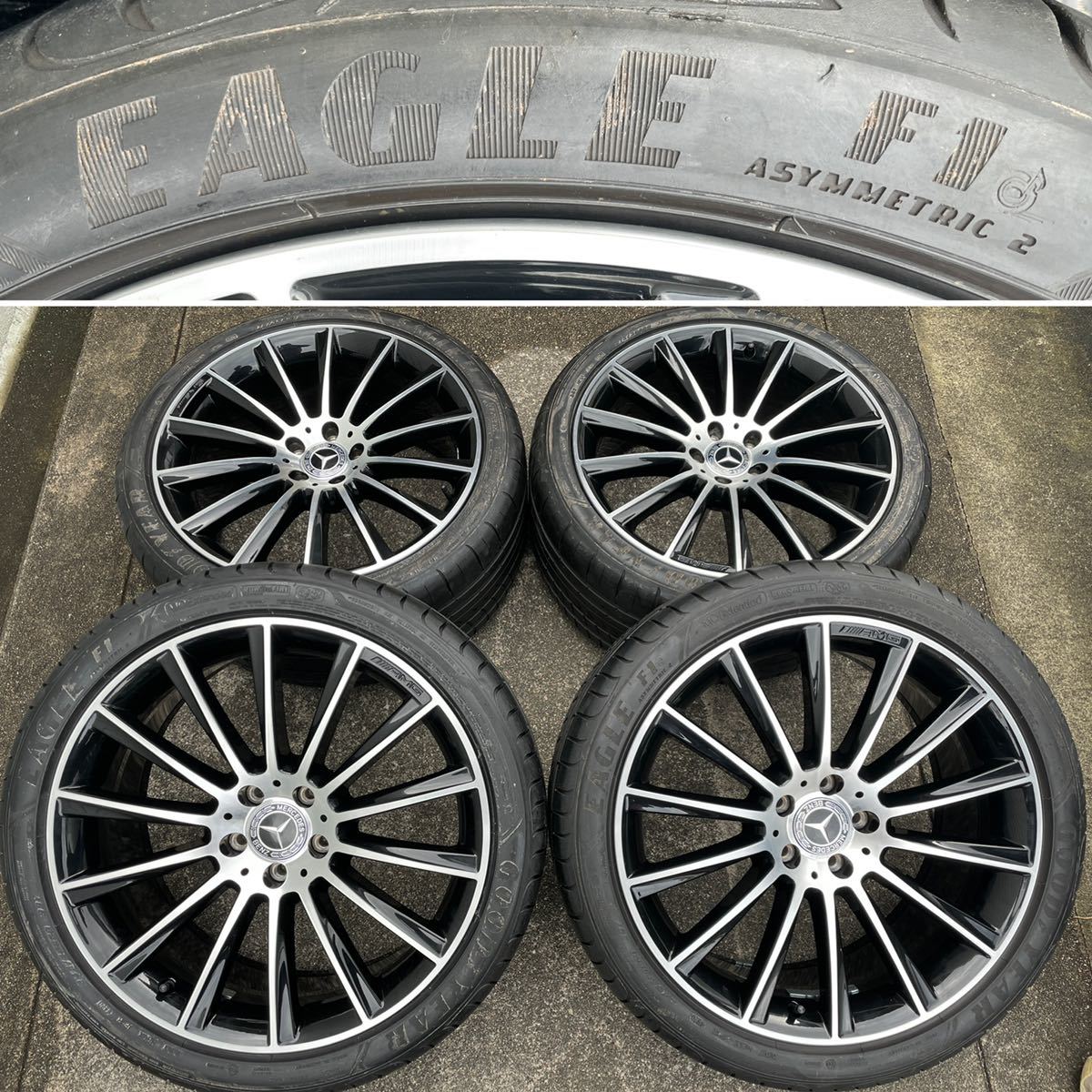 メルセデス・ベンツ W222 Sクラス S63 S65 AMG 純正20インチ ホイール4