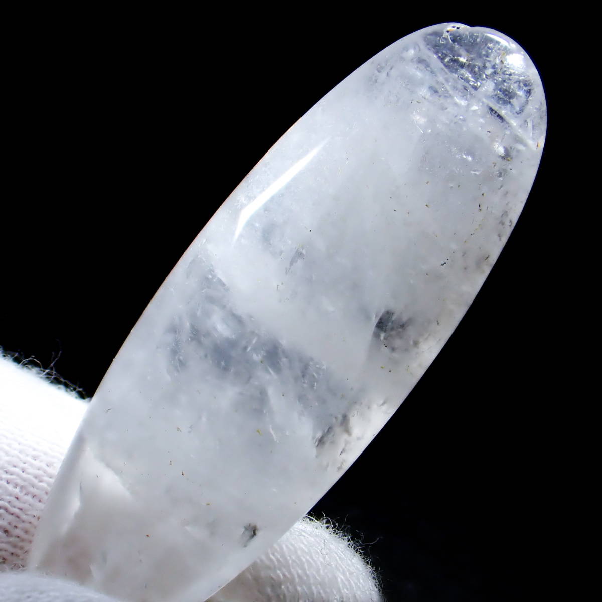 天然石 ヒマラヤ水晶 クリスタル 宝石 イヤリング ピアス ペア パワーストーンの画像4