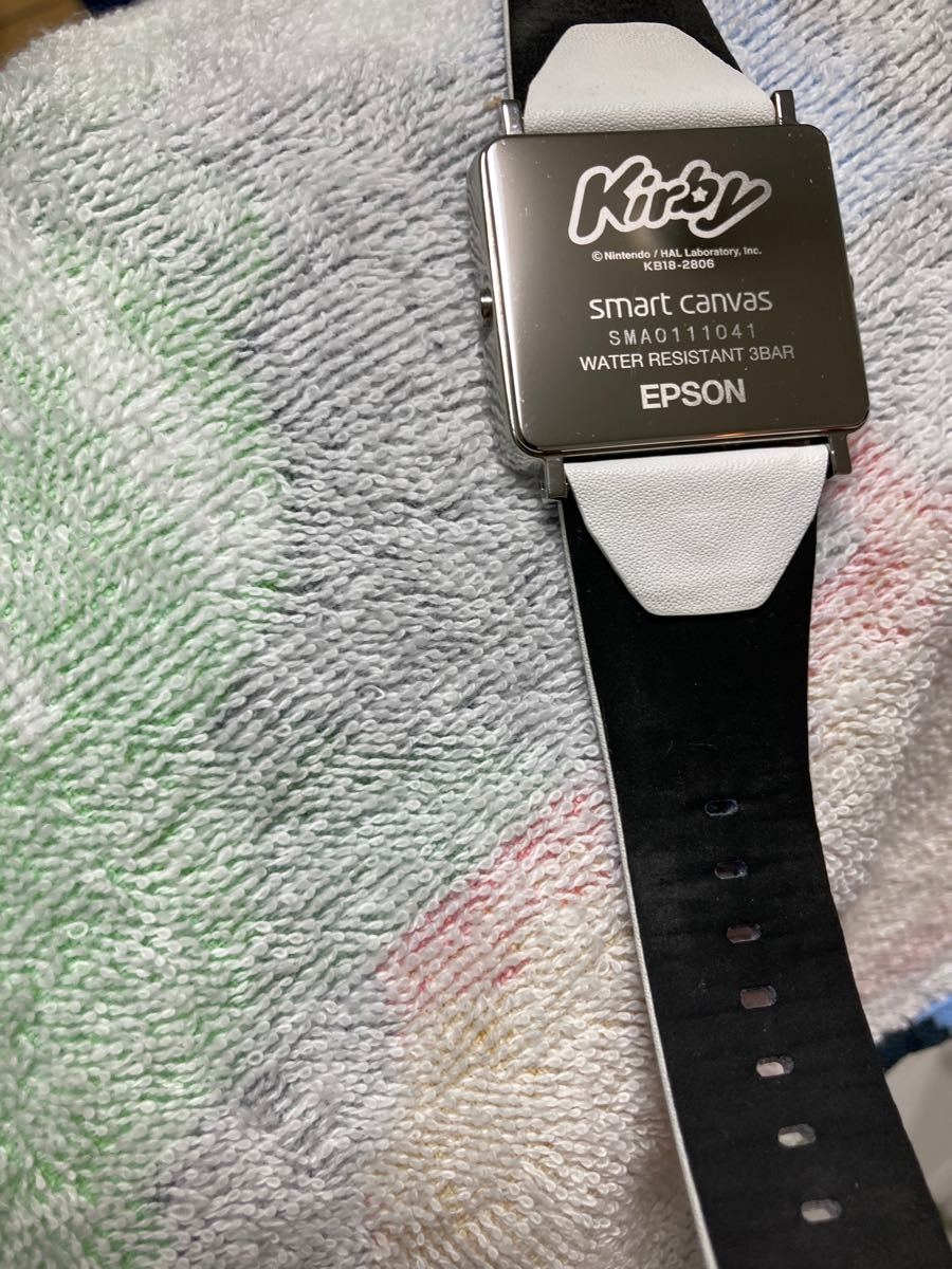 星のカービィ × Smart Canvas (スマートキャンバス) デジタル腕時計 
