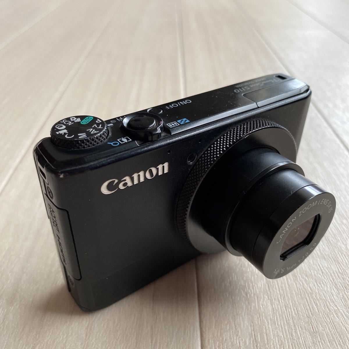 ●ジャンク品 Canon PowerShot S110 キャノン パワーショット デジタルカメラ デジカメ D1054_画像2