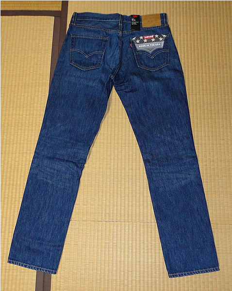 即決 送料無料 LEVIS 511 04511-2301 W28 紺色系 新品 スリムフィット ビッグE USA アメリカ 米国 2018モデル 定価14300円_画像2