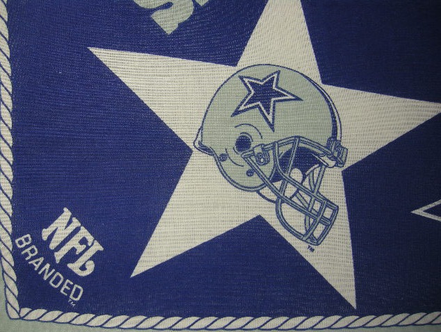 ダラス カウボーイズ DALLAS COWBOYS 90s VINTAGE デッドストック ヴィンテージ バンダナ NFL