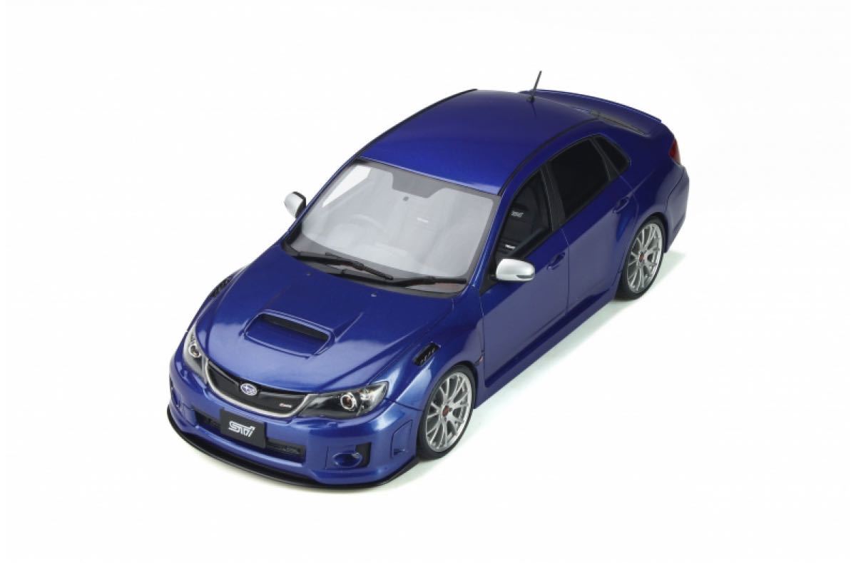 OTTO オットーモービル 1/18 スバル WRX STI／SUBARU WRX STI S206 ブルー【OTM851】